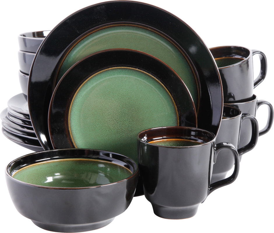 Mint Pantry Stoneware 16 Piece Dinnerware Set, Service for 4 & Reviews